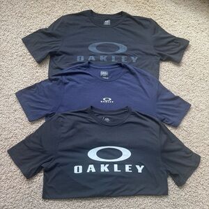 Oakley Hydrolix Performance Fit T Shirt Bundle Set of 3 Gorpcore Athleisure